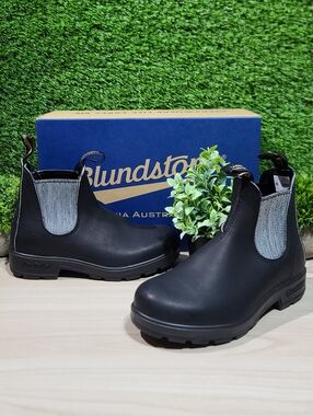 Blundstone 1914 Original 500 Chelsea Boot - Black/Grey AU 3.5(US Women's 6.5)NEW